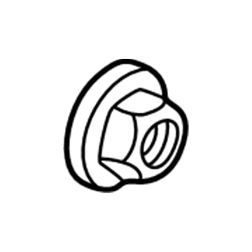 Mopar 6502294 Nut-HEXAGON FLANGE