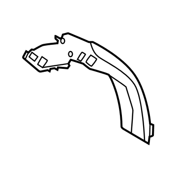 Nissan 638A0-5MP2A INSULATOR-FRONT FENDER