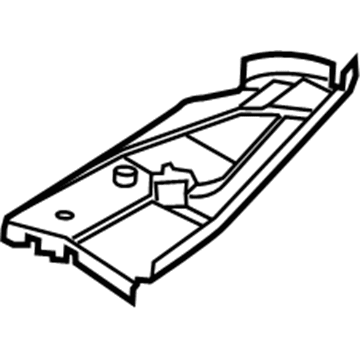 Nissan F4132-3NFMA Hoodledge-Lower, Front RH