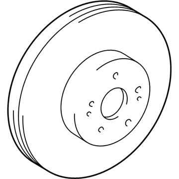 Lexus 43512-50220 Disc, Front