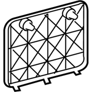 Lexus 75202-60100-C0 Panel Sub-Assembly, Tool