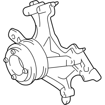 Lexus 16630-50011 PULLEY Assembly, IDLER