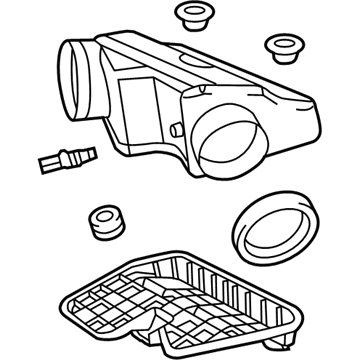Mopar 4861731AD RESONATOR-Air Cleaner