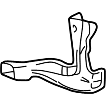 Acura 60461-S0K-A01ZZ Bulkhead, Left Front Side