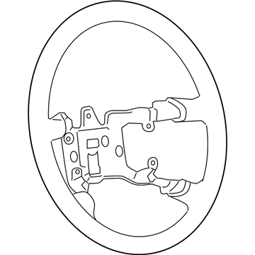 GM 15874811 Steering Wheel