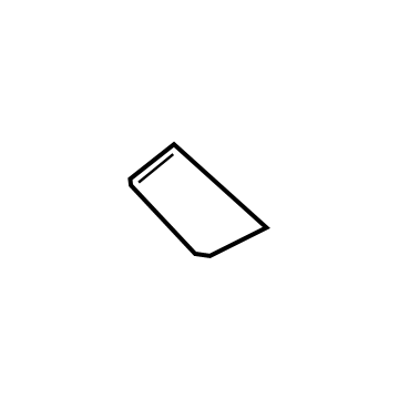 BMW 51-41-6-997-657 COVER FOR HANDLE RECESS, LEF