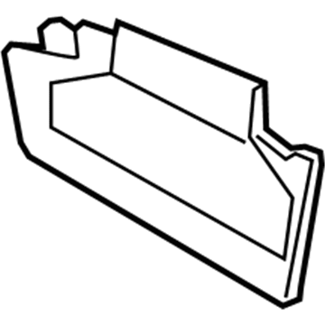 Toyota 74310-0C151-B1 Sunvisor