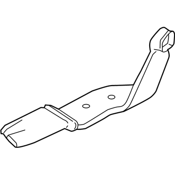 Hyundai 97360-1R000 Duct-Rear Heating, LH