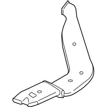 Hyundai 97370-1R000 Duct-Rear Heating, RH