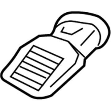Hyundai 97480-1R100-9Y Duct Assembly-Side Air Ventilator, RH