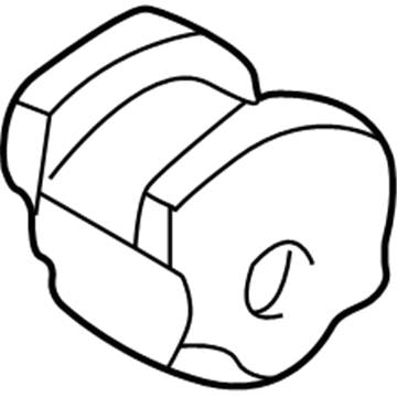 Lexus 48818-53030 Bush, Stabilizer, Rear