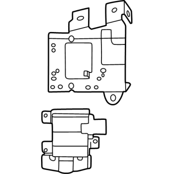 Hyundai 99140-CW000 UNIT ASSY-REAR CORNER RADAR, LH