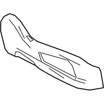 GM 84211093 Outer Finish Panel