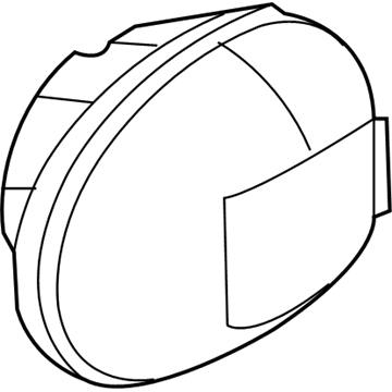 Mopar 5288895AC Lamp-Side REPEATER