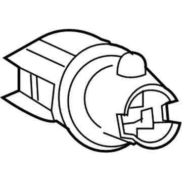Mopar 5288931AA Socket-Side REPEATER Lamp