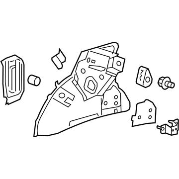 GM 84345945 Inner Wheelhouse