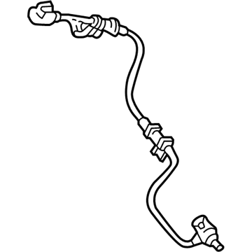 Honda 57475-SDA-A03 Sensor Assembly, Left Rear