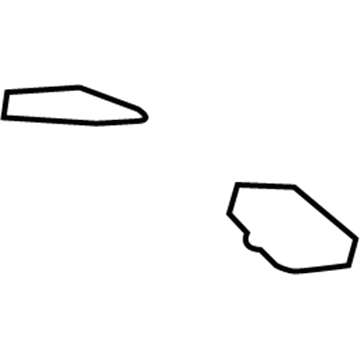 Lexus 66415-53030 SPACER, Side Rail, Rear