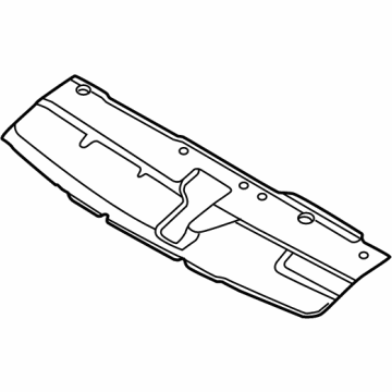 Hyundai 86390-N9010 COVER ASSY-RADIATOR GRILLE UPR