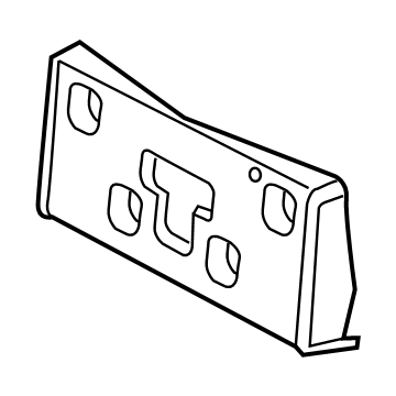 GM 42349818 License Bracket