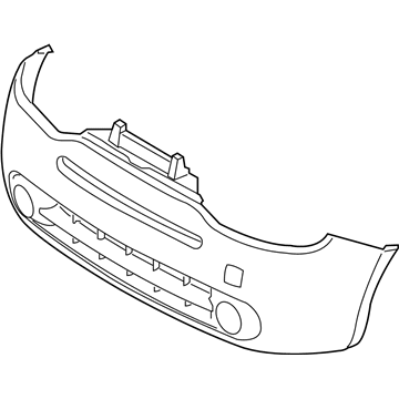 Nissan FBM22-1FC0H Front Bumper Fascia Kit