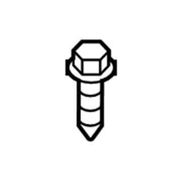 Mopar 6508117AA Bolt-HEXAGON Head