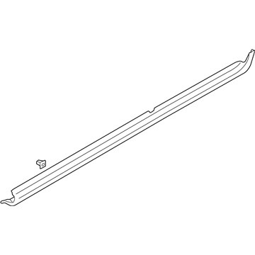 Hyundai 87740-2B000 Moulding Assembly-Side Sill Rear, RH