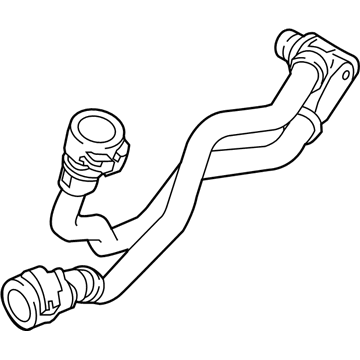 BMW 17-22-8-570-449 Transmission Oil Cooler Line