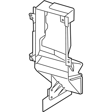 Lexus 32917-60010 Duct, Transmission Oil Cooler Air
