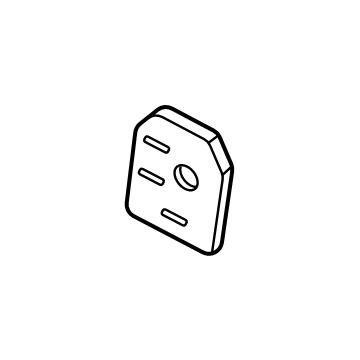 Mopar 68210813AA REINFMNT-Door Hinge