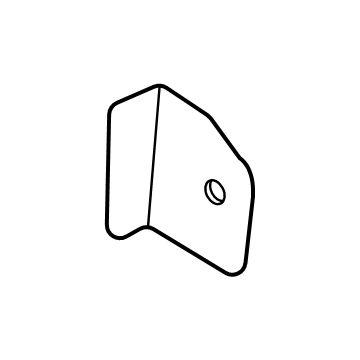 Mopar 68607186AA REINFORCE-DOOR HINGE