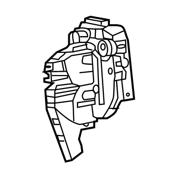 Mopar 68300648AA Latch-Rear Door
