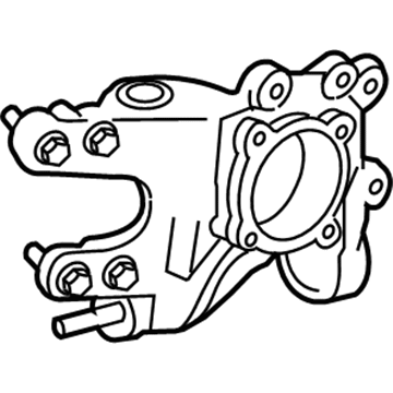 Acura 52210-STX-A02 Knuckle, Right Rear