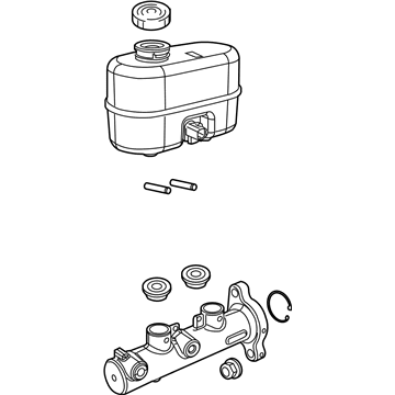 Mopar 68144664AB Brake Master Cylinder