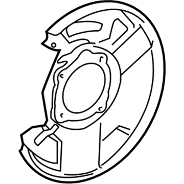 Toyota 47704-0C011 Splash Shield