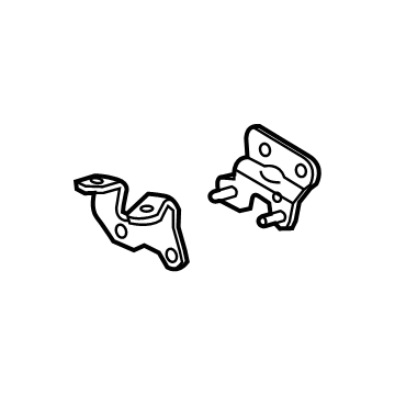 GM 12664902 Preconverter Lower Bracket