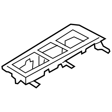 Kia 93572S9000 Bezel-Power Window M