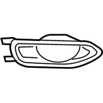 BMW 51-12-7-357-149 Trim, Exhaust Tailpipe, Left