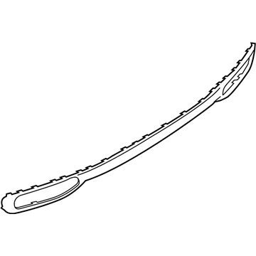 BMW 51-12-7-425-073 Trim, Rear, Primed