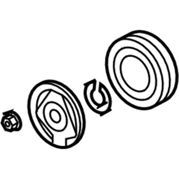 GM 96940405 Clutch Plate & Hub Assembly