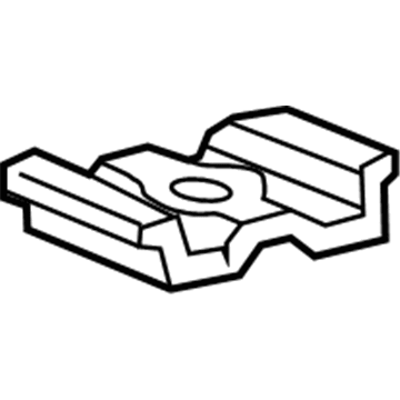 Ford F4TZ-5796-CA U-Bolt Mount Plate