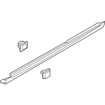 Hyundai 87710-0W200 Moulding Assembly-Side Sill, LH