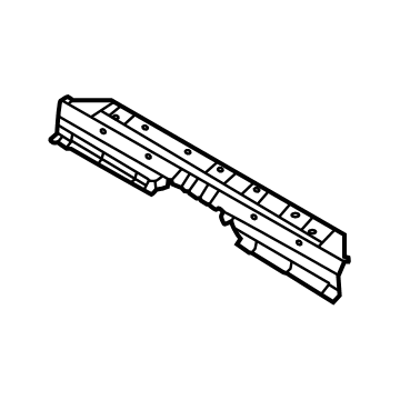 Hyundai 657J8-P0000 MEMBER-RR SUPPORT RR, LH