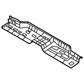 Hyundai 65521-P0000 EXT ASSY-RR FLOOR, FR