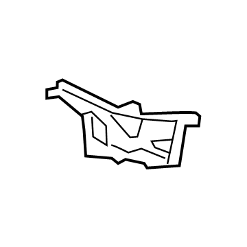 BMW 51-71-7-424-944 FIREWALL, UPPER SECTION, RIG