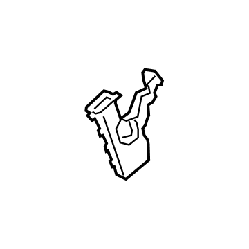 BMW 51-71-9-447-345 WATER DRAIN CHANNEL, UPPER L