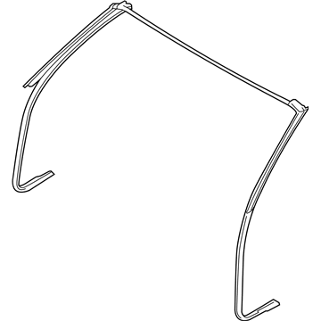 BMW 51-76-7-267-929 Sealing Windscreen Panel