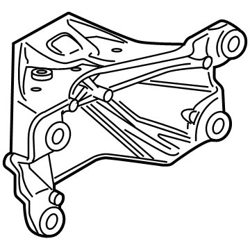 BMW 22-11-8-053-542 ENGINE SUPPORTING BRACKET, R