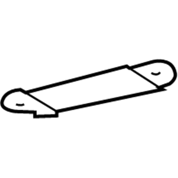 Lexus 73247-50010 Retainer, Shoulder Belt Anchor