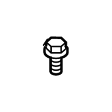 BMW 07-11-9-905-241 Hex Head Screw With Washer